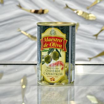 Оливки с креветкой ж/б 300гр