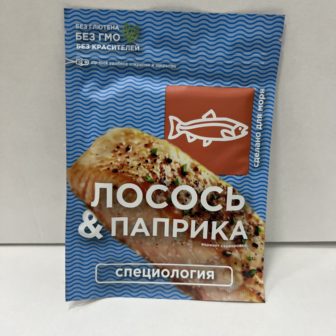 Лосось и паприка 30 г.